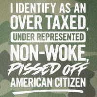 I Identify As An Over Taxed Under Represented NonWoke Pissed Off American Citiz Legacy Tie Dye Trucker Hat