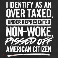 I Identify As An Over Taxed Under Represented NonWoke Pissed Off American Citiz 11oz C Handle Ceramic Mug