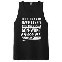 I Identify As An Over Taxed Under Represented NonWoke Pissed Off American Citiz PosiCharge Competitor Tank