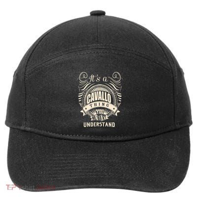 It Is A Cavallo Thing 7-Panel Snapback Hat