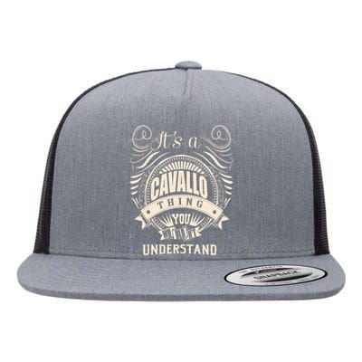 It Is A Cavallo Thing Flat Bill Trucker Hat