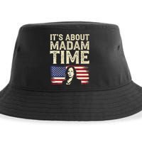 ItS Is About Madam Time Funny Kamala Harris Sustainable Bucket Hat