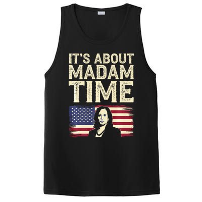 ItS Is About Madam Time Funny Kamala Harris PosiCharge Competitor Tank