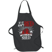 If It Ain't Red Leave It In The Shed Funny Farming Gift Apron