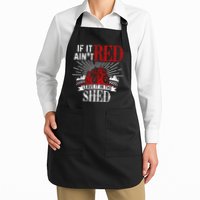 If It Ain't Red Leave It In The Shed Funny Farming Gift Apron