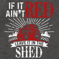If It Ain't Red Leave It In The Shed Funny Farming Gift Vector Backpack