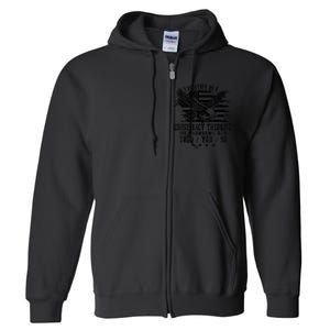 I Identify as a Conspiracy Theorist Pronouns Are Told You So Full Zip Hoodie