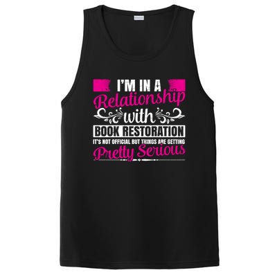 I'm In A Relationship With Book Restoration Gift Cool Gift PosiCharge Competitor Tank