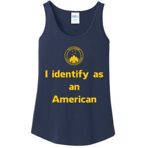 I Identify As An American Watchtower Command The High Ground Ladies Essential Tank