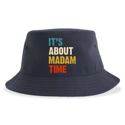 ItS Is About Madam Time Sustainable Bucket Hat