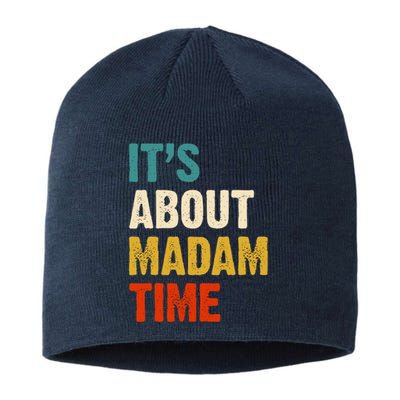 ItS Is About Madam Time Sustainable Beanie