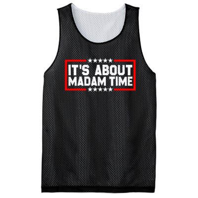 ItS Is About Madam Time Mesh Reversible Basketball Jersey Tank