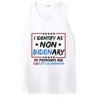 I Identify As Non Bidenary My Pronouns Are Fjb Lets Go Brandon PosiCharge Competitor Tank
