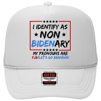 I Identify As Non Bidenary My Pronouns Are Fjb Lets Go Brandon Hat