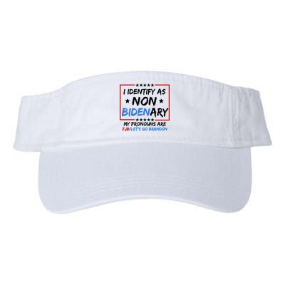 I Identify As Non Bidenary My Pronouns Are Fjb Lets Go Brandon Visor