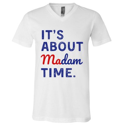 ItS Is About Madam Time V-Neck T-Shirt