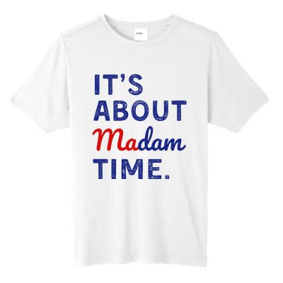 ItS Is About Madam Time Tall Fusion ChromaSoft Performance T-Shirt