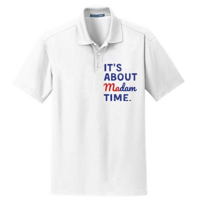 ItS Is About Madam Time Dry Zone Grid Polo