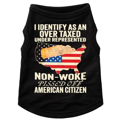 I Identify As An Over Taxed Under Represented Nonwoke Pissed Off Amer Doggie Tank