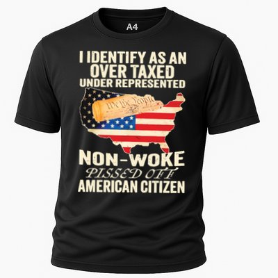 I Identify As An Over Taxed Under Represented Nonwoke Pissed Off Amer Performance Shirt