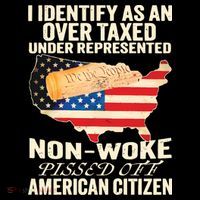 I Identify As An Over Taxed Under Represented Nonwoke Pissed Off Amer Performance Shirt