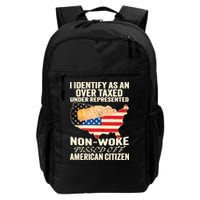I Identify As An Over Taxed Under Represented Nonwoke Pissed Off Amer Backpack