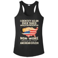 I Identify As An Over Taxed Under Represented Nonwoke Pissed Off Amer Ladies PosiCharge Competitor Racerback Tank