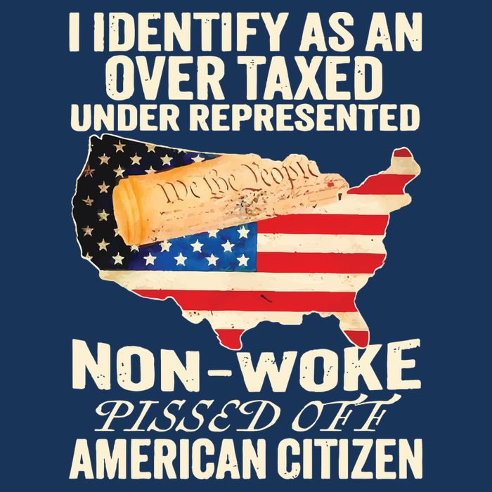 I Identify As An Over Taxed Under Represented Nonwoke Pissed Off Amer Infant Baby Jersey Bodysuit