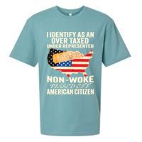 I Identify As An Over Taxed Under Represented Nonwoke Pissed Off Amer Sueded Cloud Jersey T-Shirt