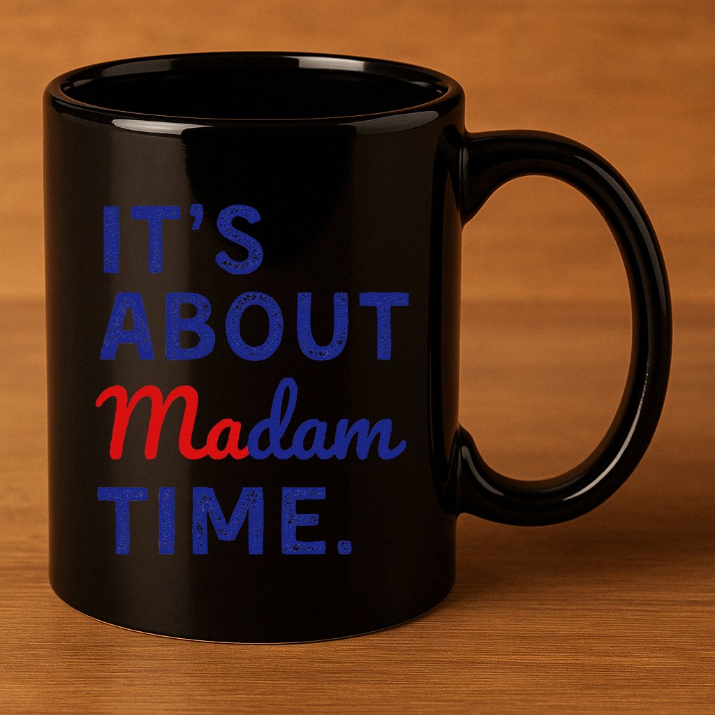 ItS Is About Madam Time Gift 11oz C Handle Ceramic Mug