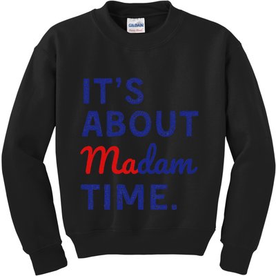 ItS Is About Madam Time Gift Kids Sweatshirt