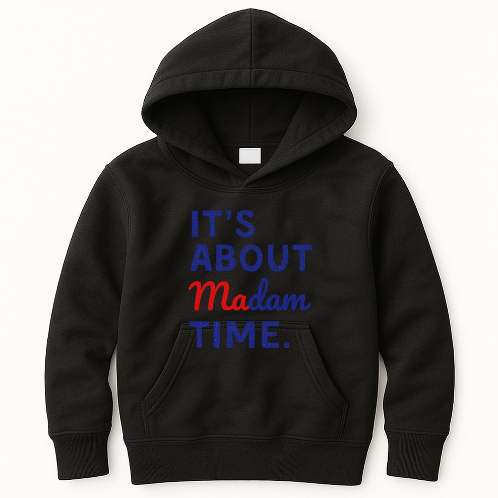 ItS Is About Madam Time Gift Kids Hoodie