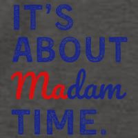 ItS Is About Madam Time Gift Vector Backpack