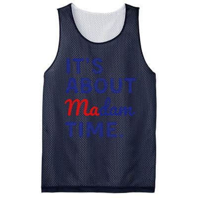 ItS Is About Madam Time Gift Mesh Reversible Basketball Jersey Tank