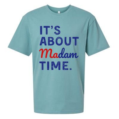 ItS Is About Madam Time Gift Sueded Cloud Jersey T-Shirt