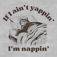 If I Aint Nappin Im Yappin Yapper Ladies PosiCharge Tri-Blend Wicking Tank