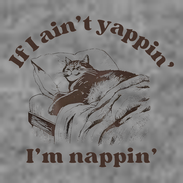 If I Aint Nappin Im Yappin Yapper Hooded Wearable Blanket