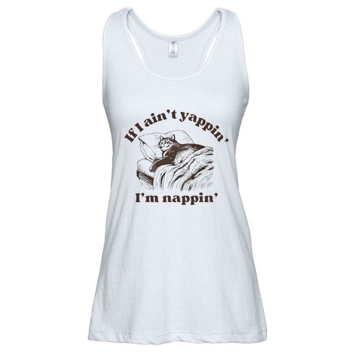 If I Aint Nappin Im Yappin Yapper Ladies Essential Flowy Tank