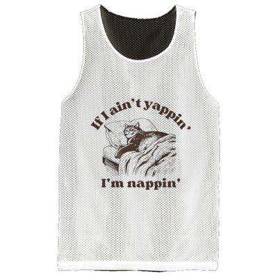 If I Aint Nappin Im Yappin Yapper Mesh Reversible Basketball Jersey Tank