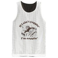 If I Aint Nappin Im Yappin Yapper Mesh Reversible Basketball Jersey Tank
