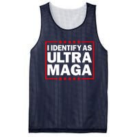 I Identify As Ultra MAGA, Ultra MAGA And Proud 4th Of July Mesh Reversible Basketball Jersey Tank