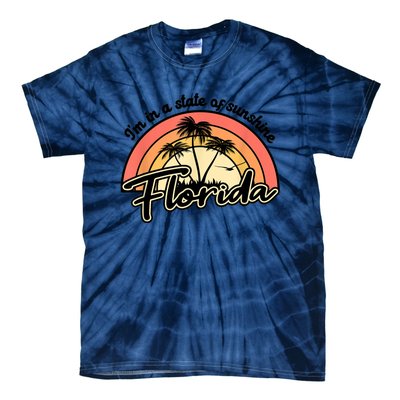 I'm In A State Of Sunshine Florida Beach Sun Tie-Dye T-Shirt