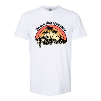 I'm In A State Of Sunshine Florida Beach Sun Softstyle CVC T-Shirt