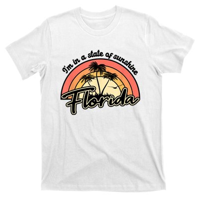 I'm In A State Of Sunshine Florida Beach Sun T-Shirt