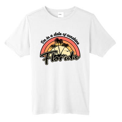 I'm In A State Of Sunshine Florida Beach Sun Tall Fusion ChromaSoft Performance T-Shirt