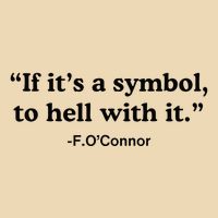 If ItS A Symbol To Hell With It Drawstring Bag