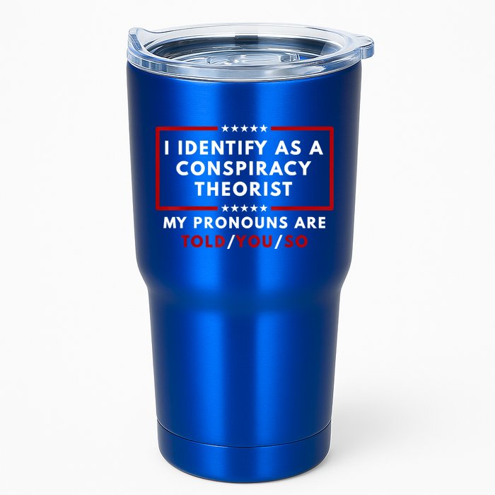 I Identify As A Conspiracy Theorist My Pronouns Are Told Tumbler
