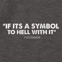 If ItS A Symbol To Hell With It Vector Backpack