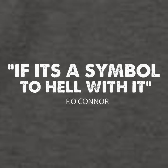 If ItS A Symbol To Hell With It Vector Backpack