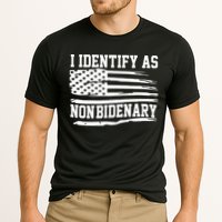I Identify As Non Bidenary Anti Joe Biden Cooling Performance Crew T-Shirt